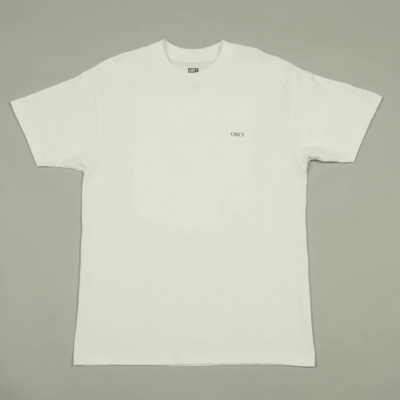 OBEY Peace Dove Blue T-Shirt - White